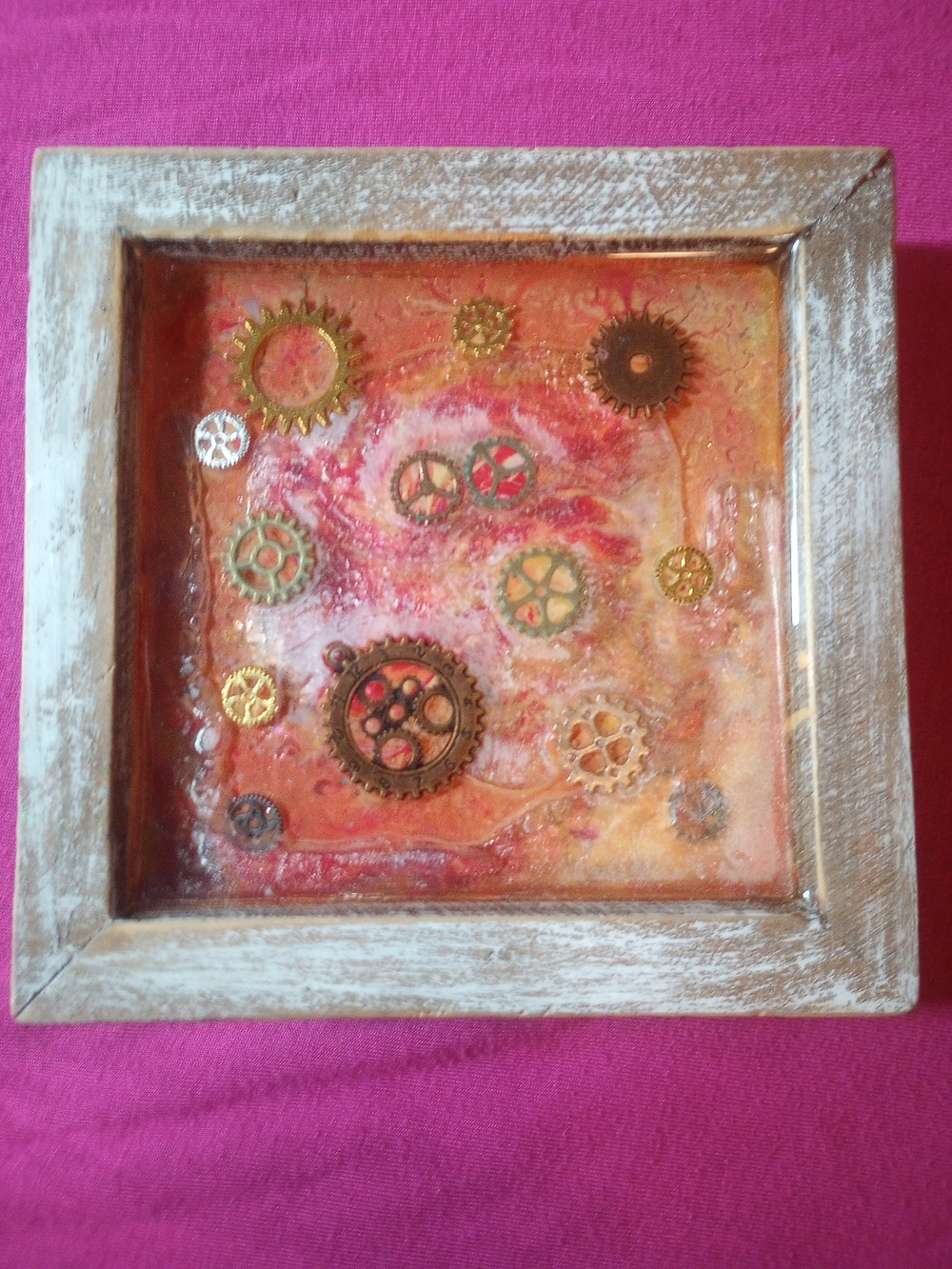 One Of A Kind Steampunk Gear Wall Art- UNISEX